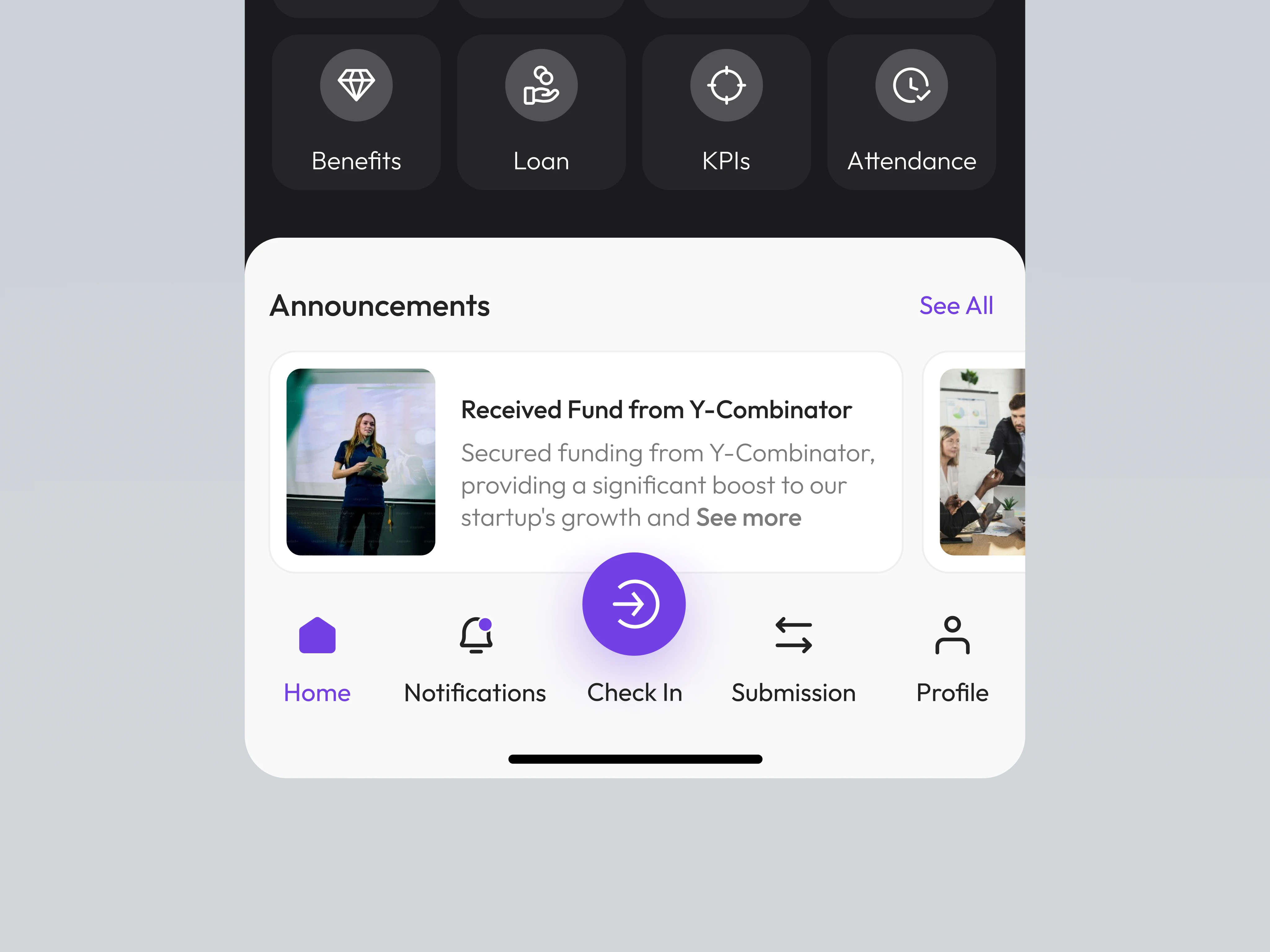 KerjaKu - App Redesign screen 4