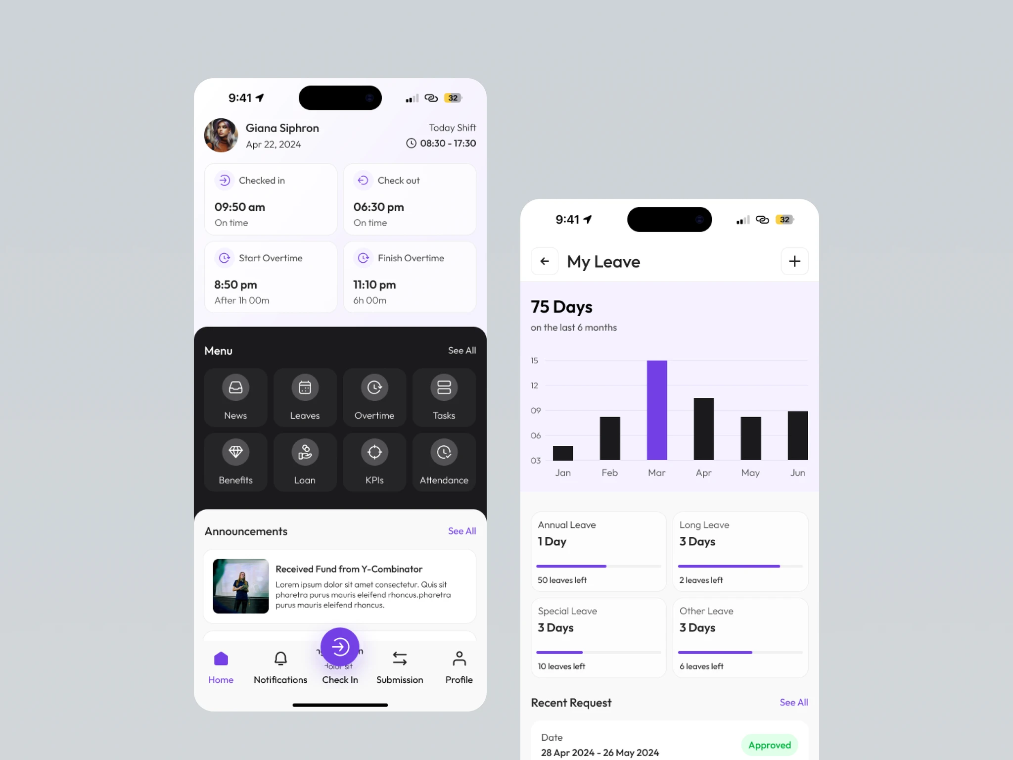 KerjaKu - App Redesign screen 3